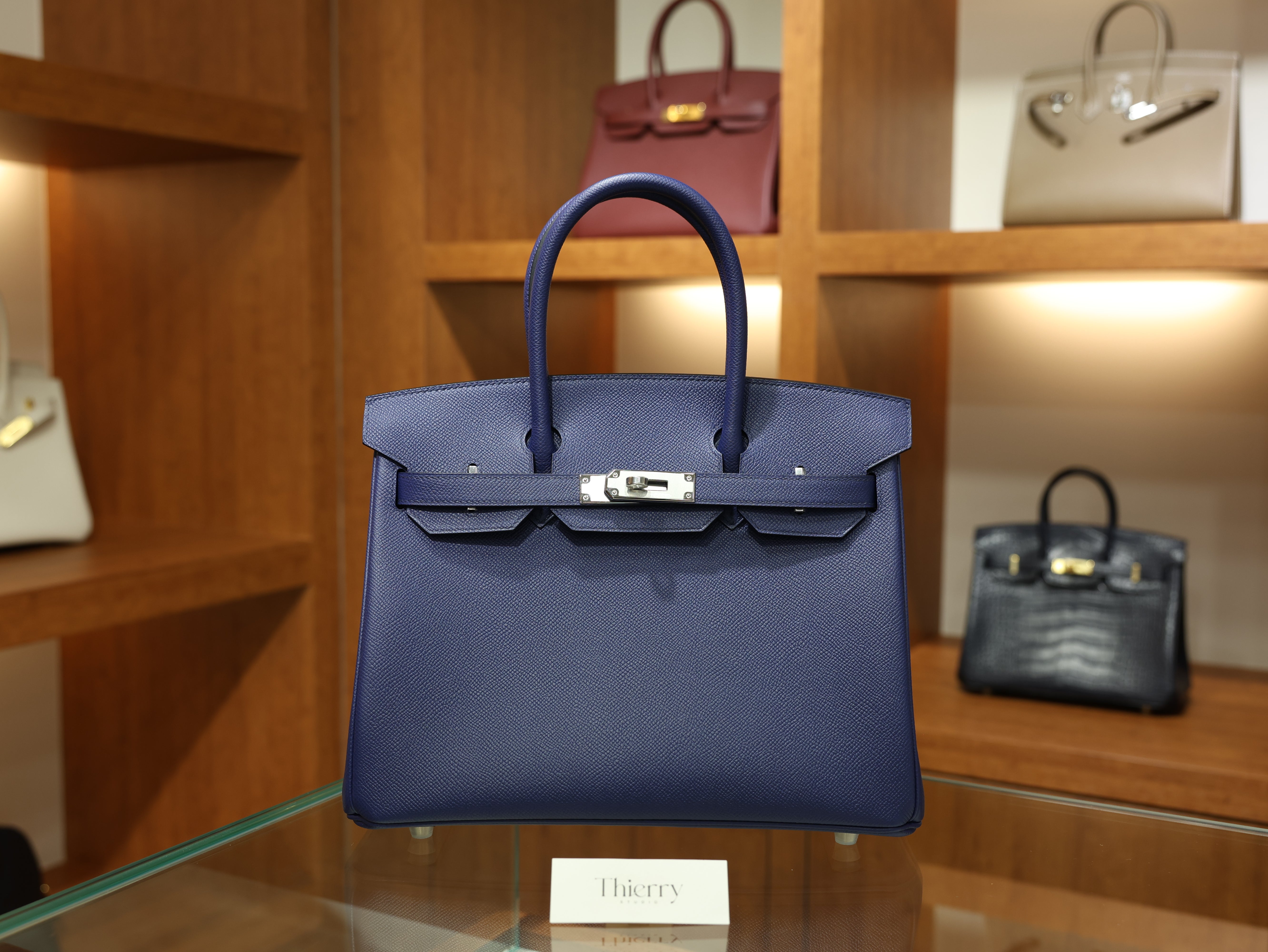 버킨 30 앱송 르투르네 블루사피르 은장