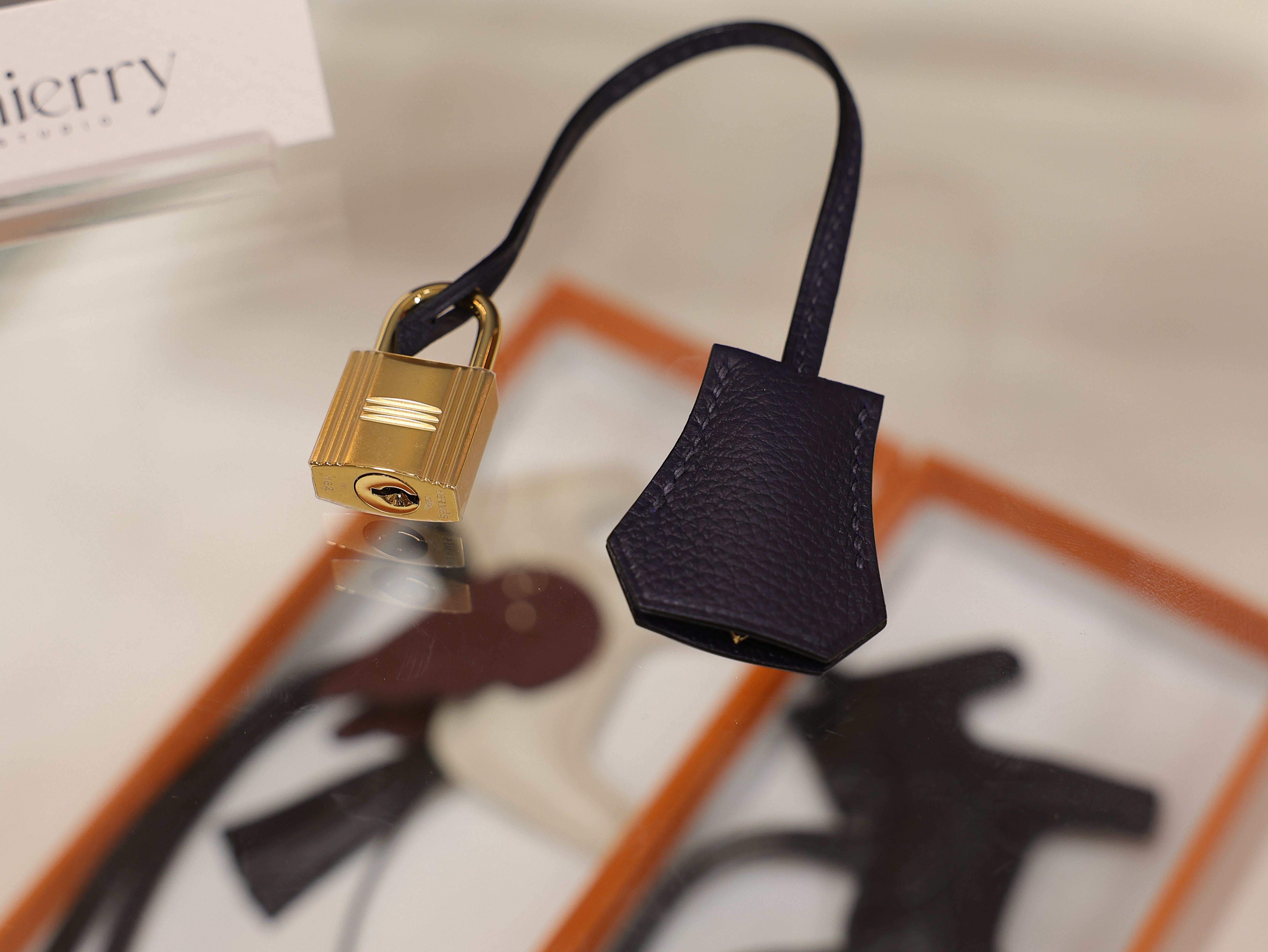 켈리 25 토고 블루뉘 금장